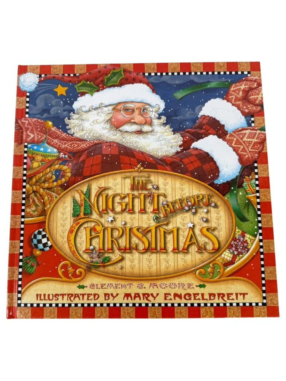 The Night Before Christmas Hardcover Book Illustrated By Mary Engelbreit First E